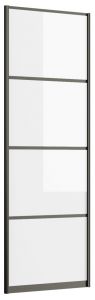 Сборная дверь Консул-1 с белым стеклом 2200
