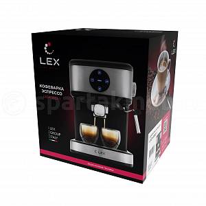 Кофеварка эспрессо электрическая LXCM 3502-1 (черная)