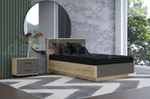 Кровать КР-4001 (1,2х2,0) Грейс