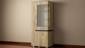 Шкаф-витрина правая (440) Ультра
