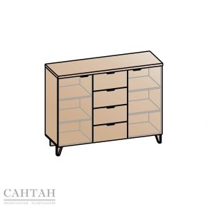 Комод КМ-3204 Анима