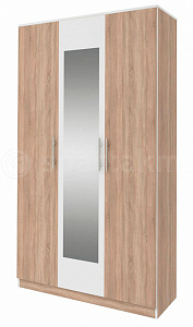 Шкаф 3-х дверный с зеркалом Оливия СТЛ.109.06