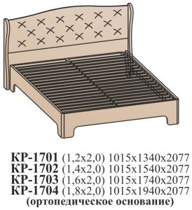 Кровать КР-1700 Эйми