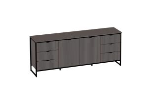 Тумба 2 дв 6 ящ Нора