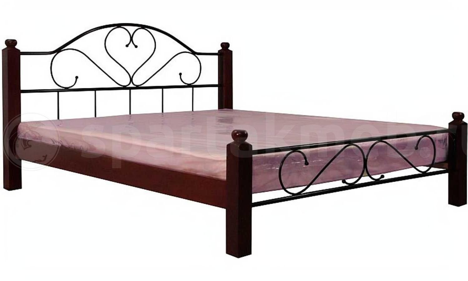 кровать металлическая с царгами