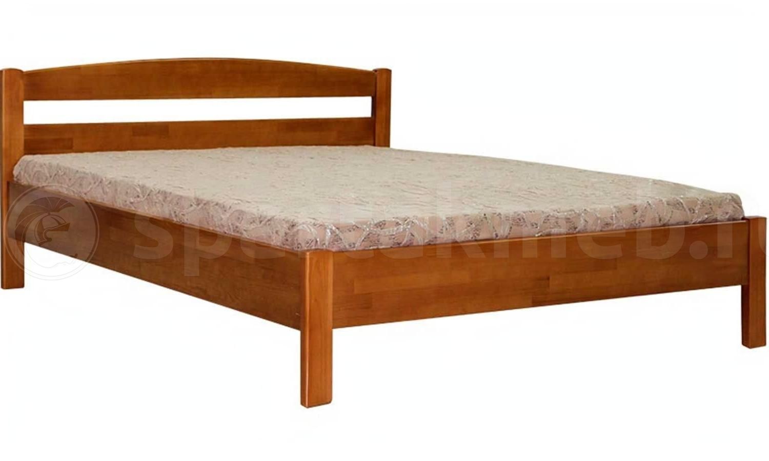 полутороспальная кровать из массива сосны
