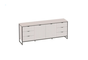 Тумба 2 дв 6 ящ Нора