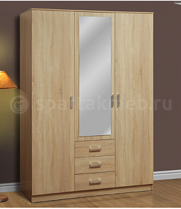 Шкаф комбинированный с зеркалом 06.291