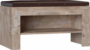 Тумба вешалки с мягким элементом Хилтон