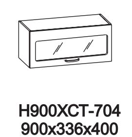 Шкаф навесной Н900Хст Сакура