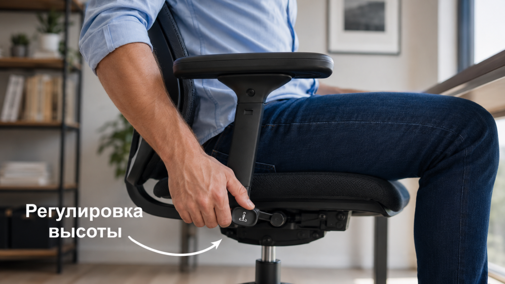 Правильная регулировка рабочего кресла - залог здоровья спины и комфорта на весь день Правильная регулировка рабочего кресла - залог здоровья спины и комфорта на весь день