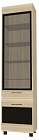 Шкаф ШК-2644 Ясень Асахи - комбинированный