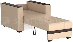 Кресло-кровать "Верона" (Bingo Beige/Nice коричневый)