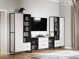 Тумба 2 дв 3 ящ Нора