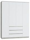 Шкаф для одежды 4-х с ящ Лори Дуб серый/Белый