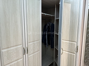 Шкаф угловой с зеркалом (540) Виктория