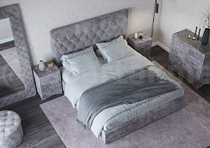 Кровать Fioravante (пуговицы)