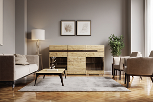 Комод-витрина Ультра