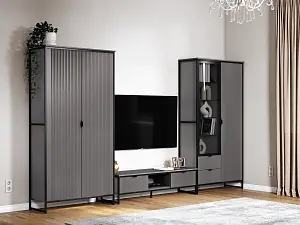 Гостиная "Нора" графит