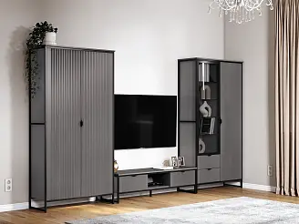 Гостиная "Нора" графит