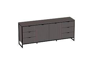 Тумба 2 дв 6 ящ Нора