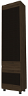 Шкаф ШК-2641 Гикори Джексон темный -комбинированный