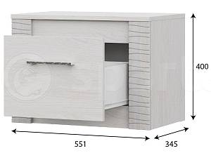 Тумба прикроватная Серия 4 Гамма-20