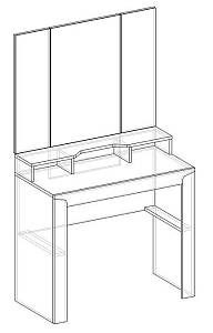 Макияжный стол Хилтон Макияжный стол Хилтон