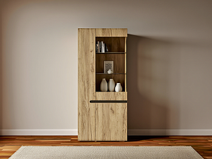 Шкаф-витрина правая (440) Ультра