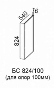 Боковая стенка для стиральной машины БС824/100 Модус