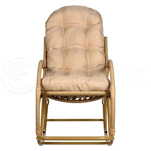 Кресло-качалка с подножкой 05/17 бамбук