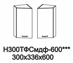 Шкаф навесной Н300ТФС(600) Терция