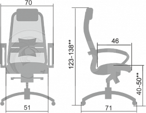 Кресло Samurai SL-1.04
