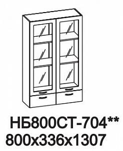 Шкаф навесной НБ800СТ Винтаж
