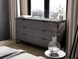 Комод 6 ящ Нора