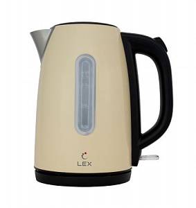 Чайник электрический LX 30017-3 (бежевый)