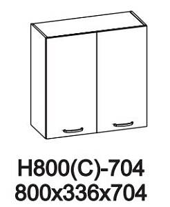 Шкаф навесной Н800 Сакура