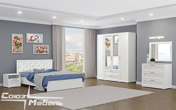 Коллекция Спальня Корвет Люкс