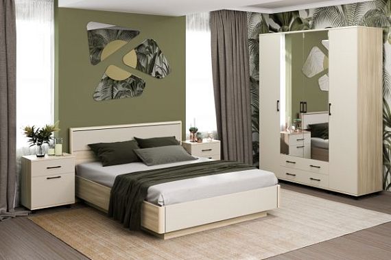 Коллекция Спальня "Грейс" Ясень Асахи/Кашемир матовый